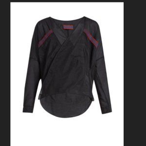 🥰 Albus Lumen draping cotton silk blend top